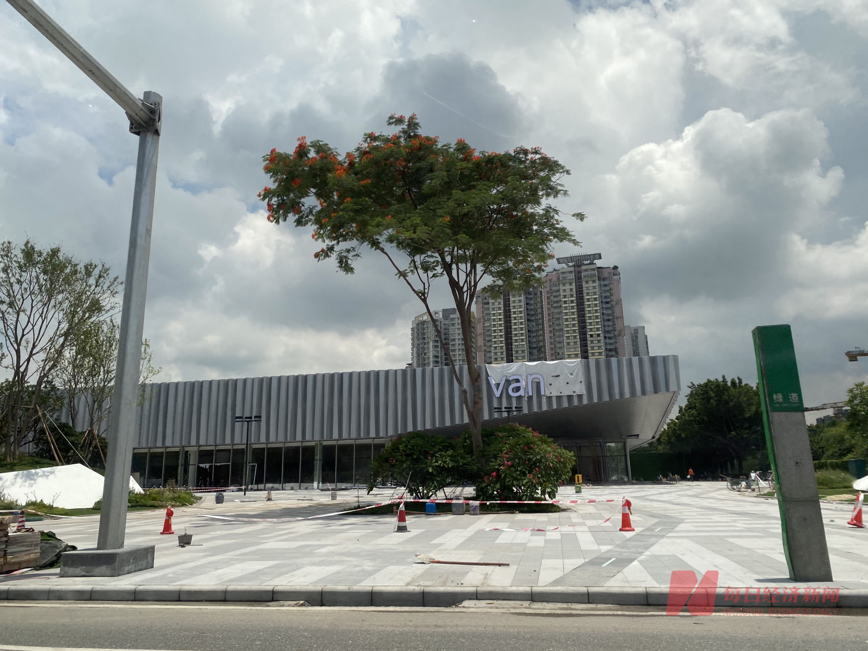 2020年的广信资产包花地湾地块现场 图片来源:每经记者 黄婉银 摄
