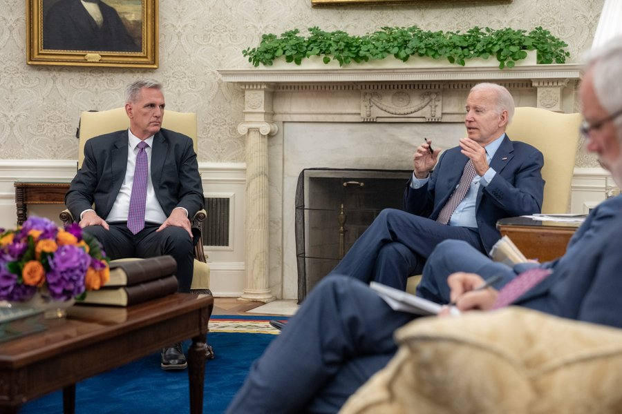 本月内第三次谈判结束，拜登发推：违约不可能，虽然仍存在分歧