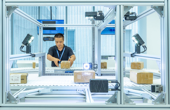 一个产能单位里的科创力|一条快递传送带蕴藏的“智造”密码
