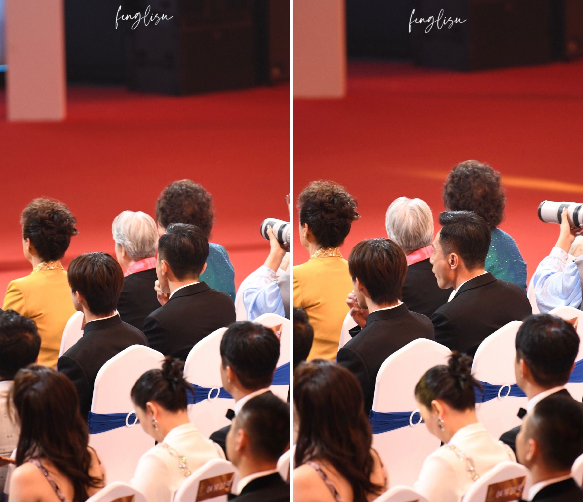 华表奖现场:刘烨又嗑瓜子还分给易烊千玺,被赞“懂分享”