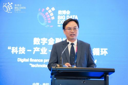 中央财经大学中国互联网经济研究院副院长欧阳日辉发表演讲