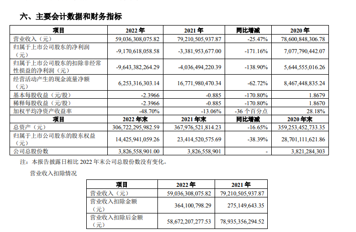江苏这家地产龙头闪崩跌停！控股股东累计被冻结1.76亿股股份 去年巨亏91亿元