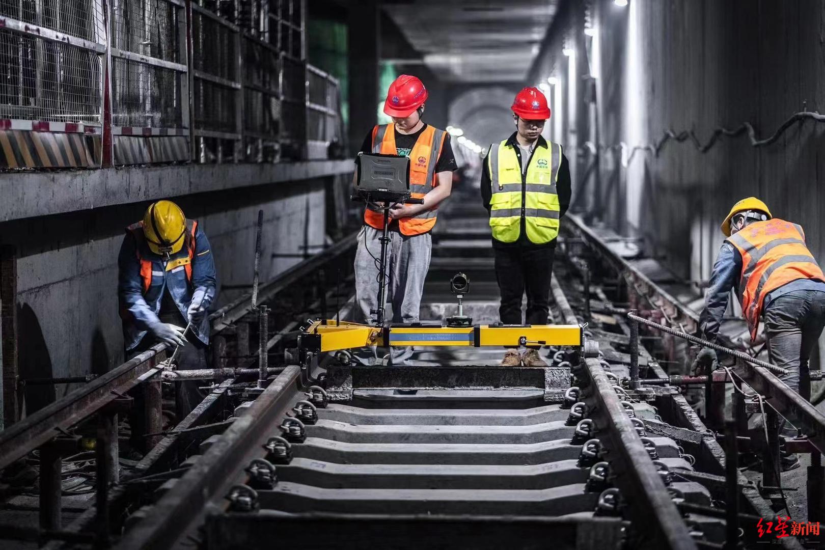 最新进展!成都轨道交通8号线二期工程全线“短轨通”