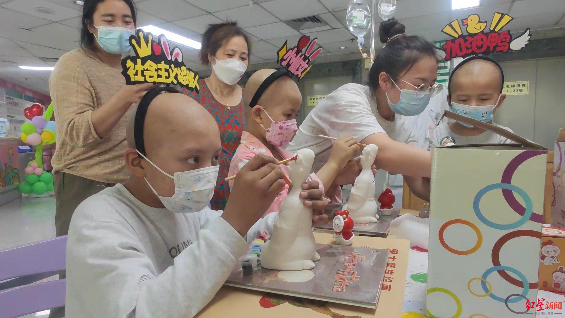 完成孩子们的“微心愿”！儿童节前夕，省博物院走进省医院儿科病房开课