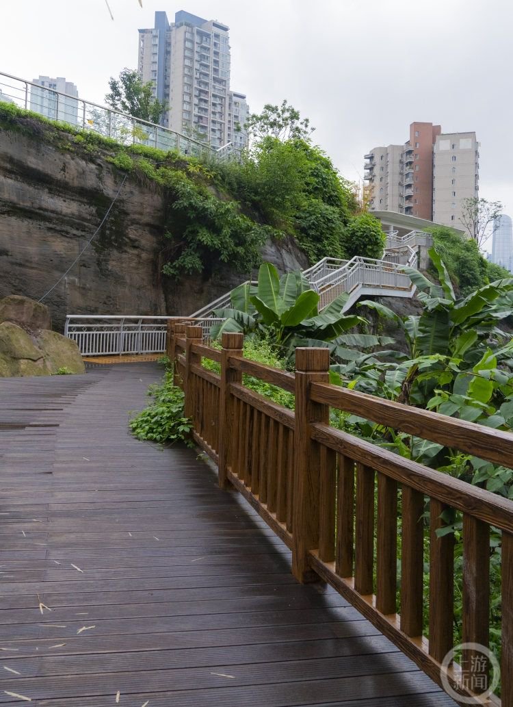 江北区鸿恩步道开放！近观绿植花草 远眺嘉陵江与红岩村大桥