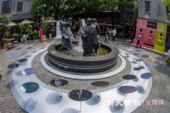 图说:2023设计上海@新天地设计节 新民晚报记者孙中钦 摄