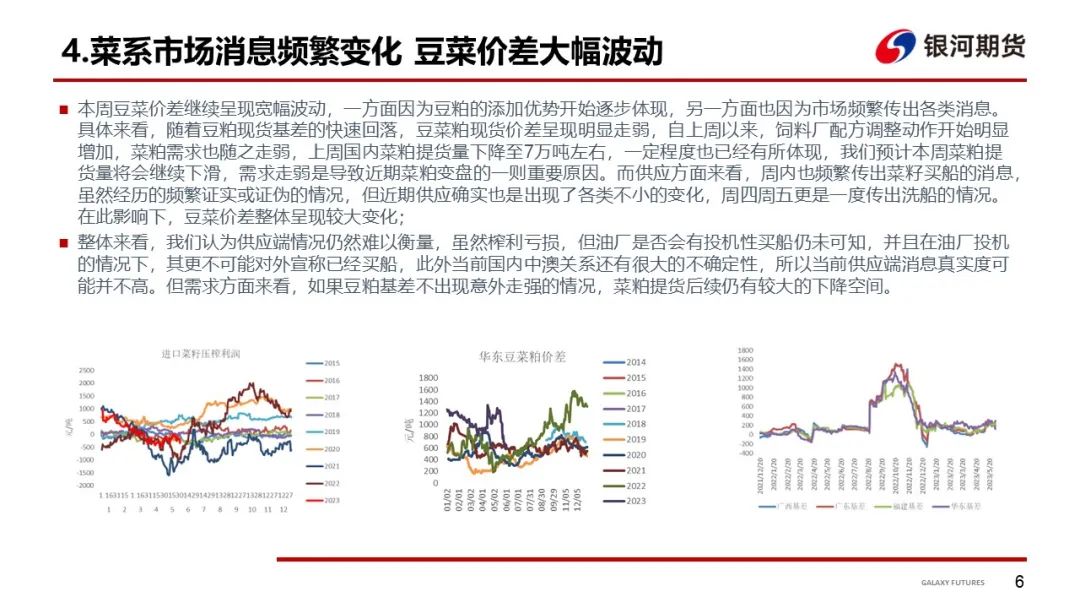 【粕类周报】美豆天气市引发关注 国内菜系消息频繁变化