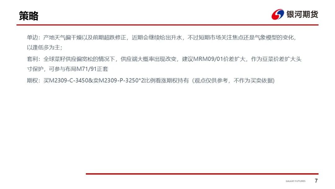 【粕类周报】美豆天气市引发关注 国内菜系消息频繁变化