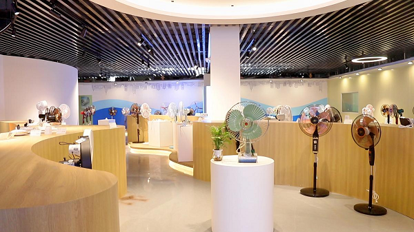 三峡电器产品展区。(受访单位供图)