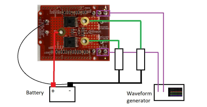智能高边开关的开路检测