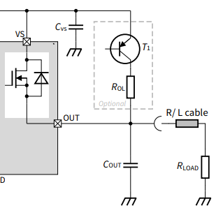 智能高边开关的开路检测