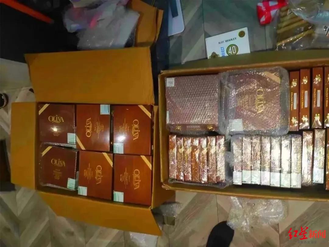 涉案1.2亿元！特大雪茄非法经营网络被摧毁：抓获24人，查扣15000支走私雪茄