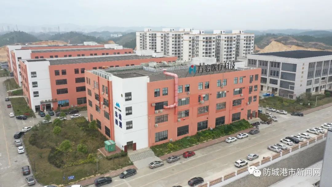 云朗科技园一期。防城港日报全媒体记者 吴羡 摄