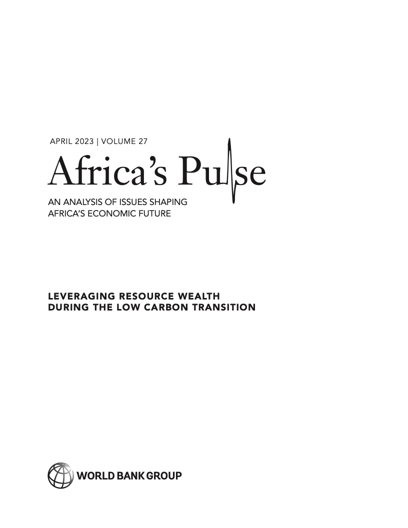 2023年4月非洲脉搏:对影响非洲未来的问题分析