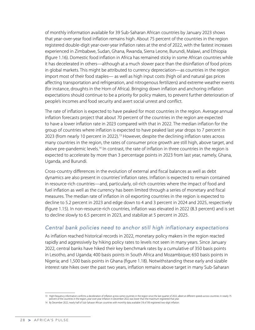 2023年4月非洲脉搏:对影响非洲未来的问题分析