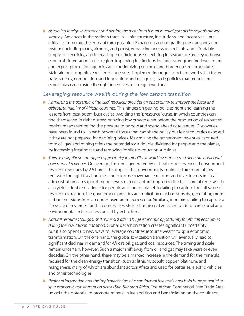 2023年4月非洲脉搏:对影响非洲未来的问题分析