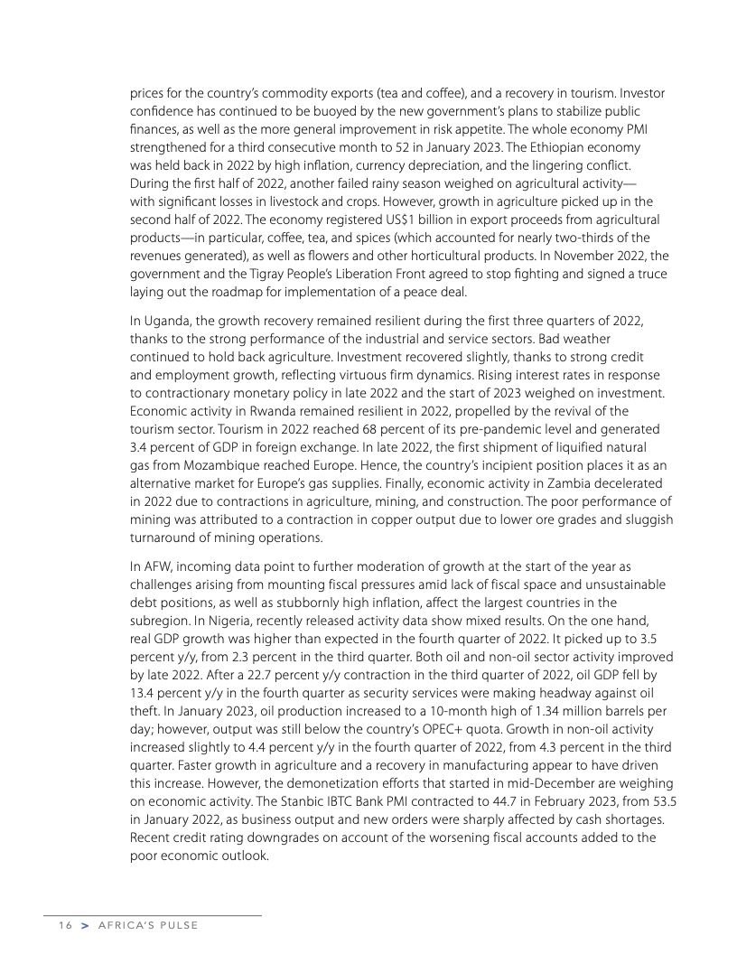 2023年4月非洲脉搏:对影响非洲未来的问题分析