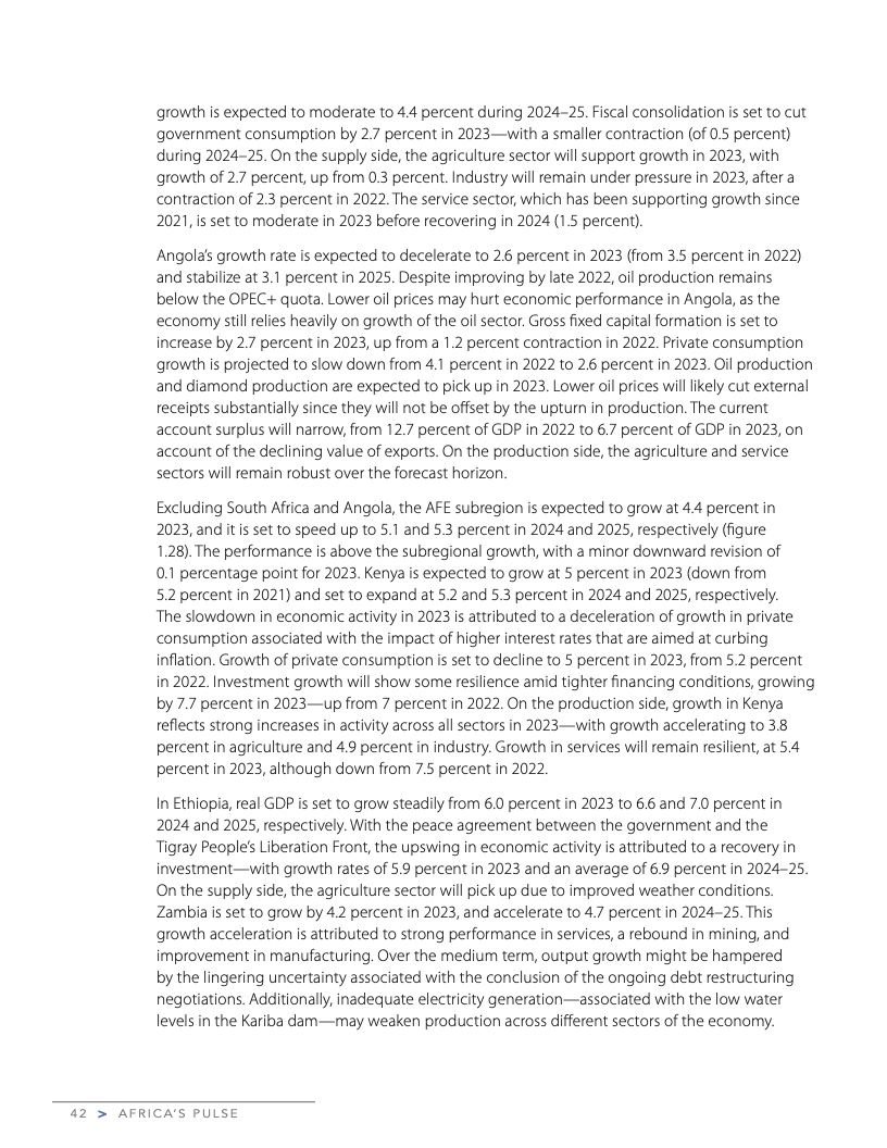 2023年4月非洲脉搏：对影响非洲未来的问题分析