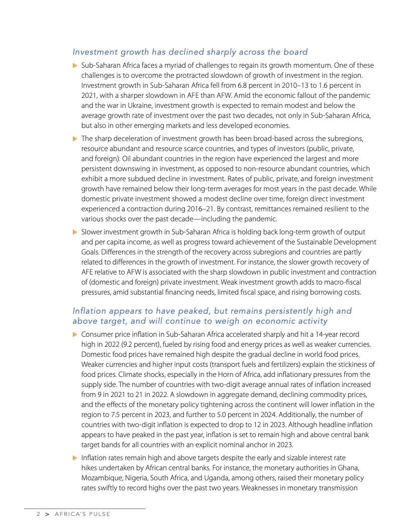 2023年4月非洲脉搏:对影响非洲未来的问题分析