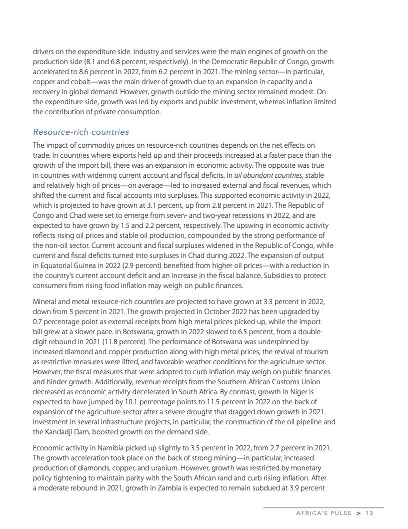 2023年4月非洲脉搏:对影响非洲未来的问题分析