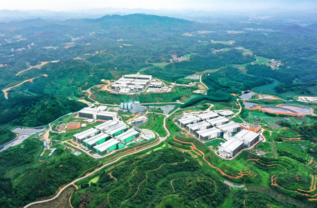 京基智农高州生猪养殖基地航拍图