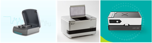 (来源:各公司主页。从左至右分别为:Q-Nome, Gseq500. AXP100-RS)