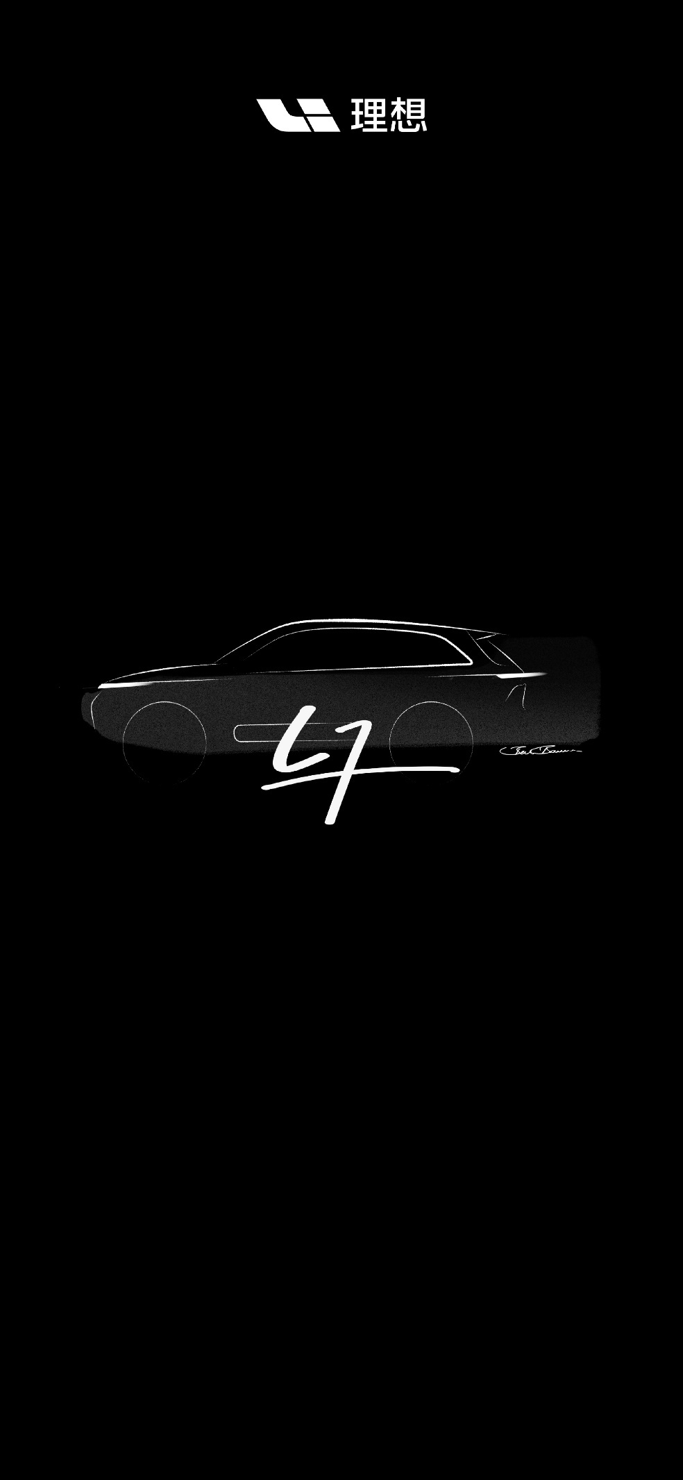 理想汽车推出“限定壁纸”，泄露纯电 MPV 车型 MEGA 外观轮廓