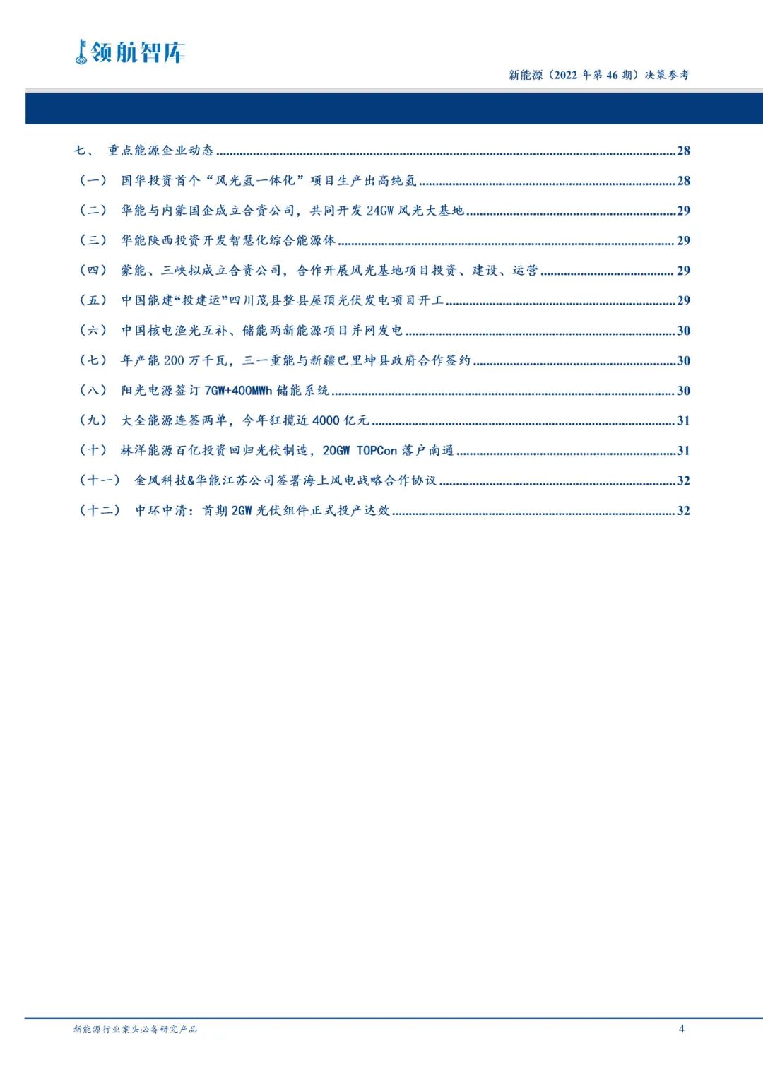 《新能源决策》!