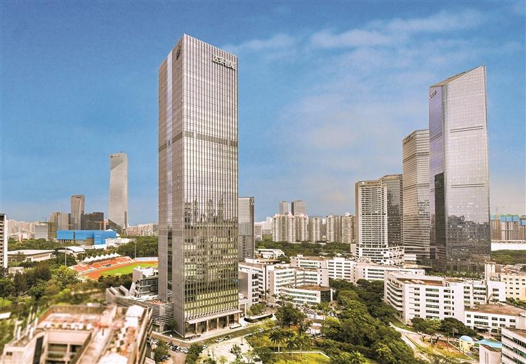 达实智能大厦。 深圳商报记者 廖万育 摄