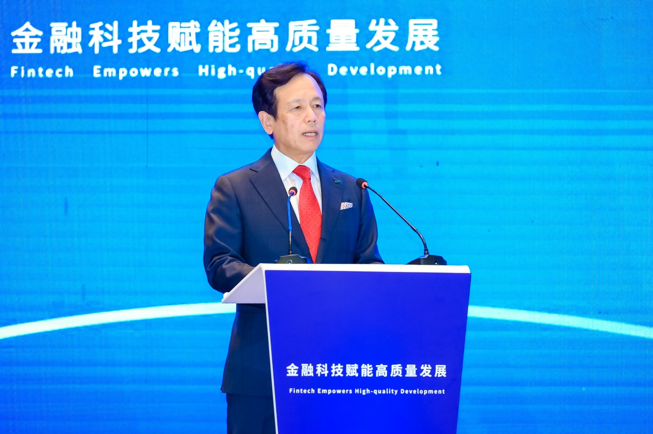 图4 三井住友海上火灾保险株式会社董事 总经理(社长)舩曵真一郎致辞