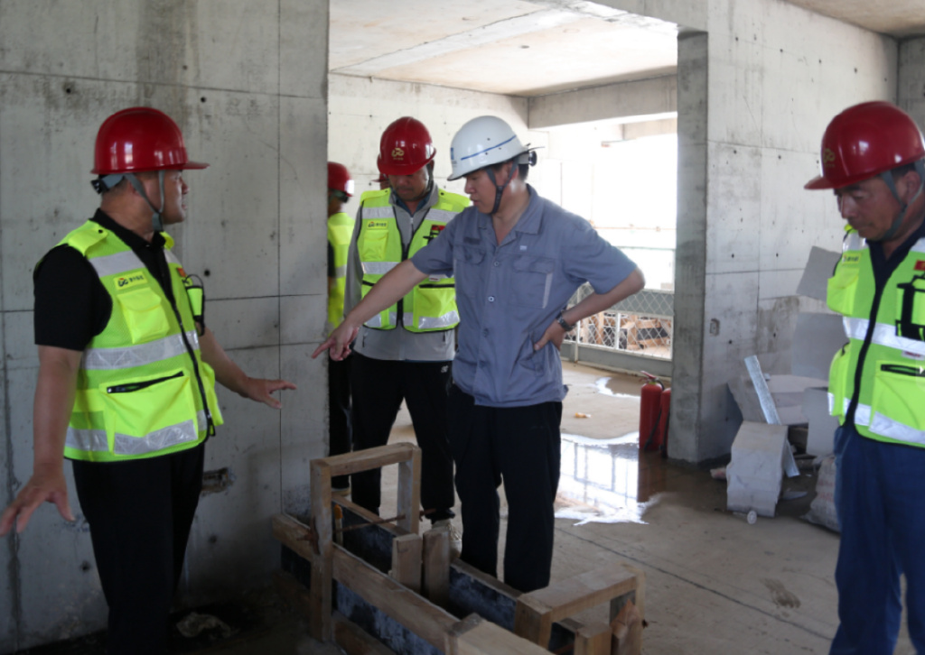 邯钢公司康达地产东湖森林安全联合大检查