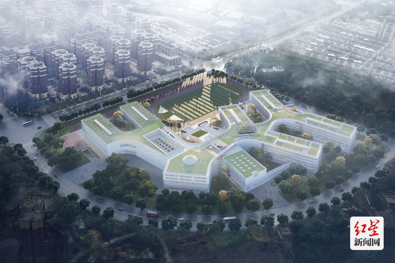▲温江区菁才中学永宁校区