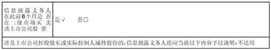 海南海汽运输集团股份有限公司简式权益变动报告书