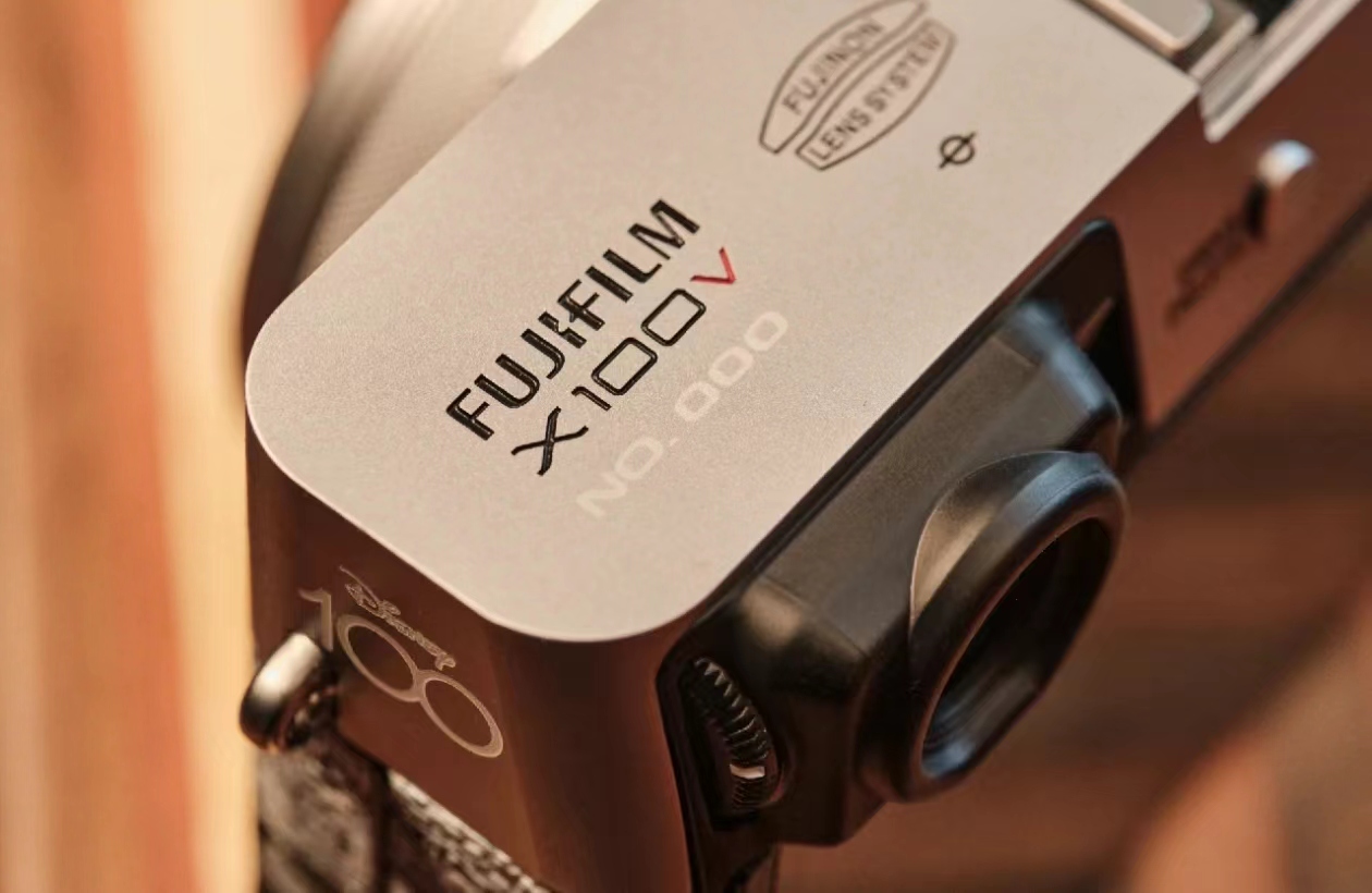 富士X100V推出Disney100周年纪念版 于香港限量发行一百台