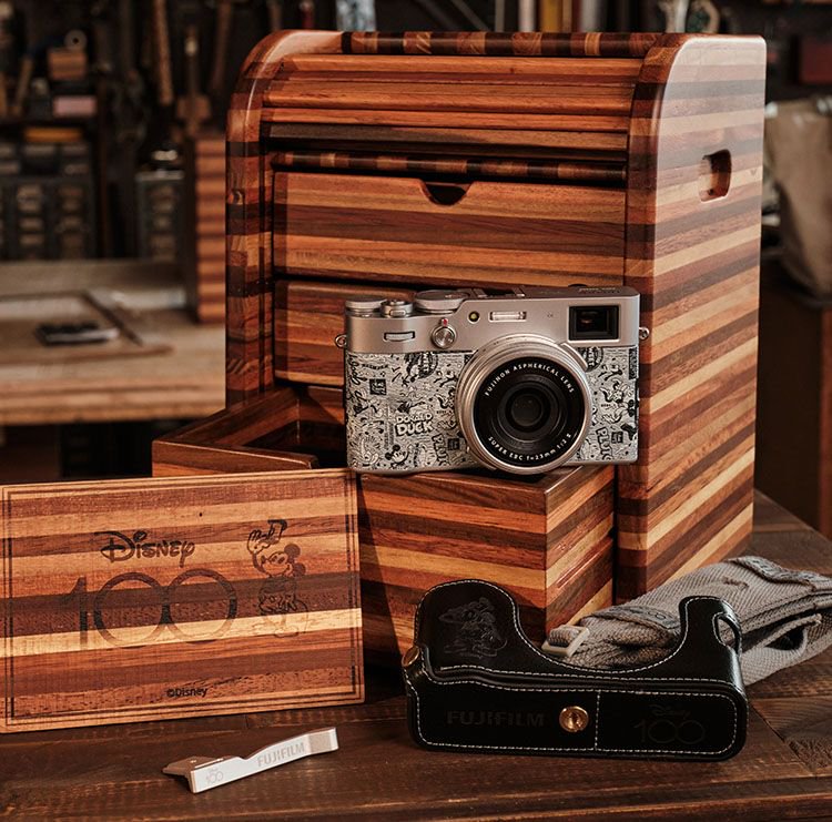 富士X100V推出Disney100周年纪念版 于香港限量发行一百台