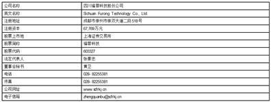 四川福蓉科技股份公司向不特定对象发行可转换公司债券募集说明书摘要