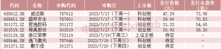 7只新股明起来袭!这只网络安全股受关注