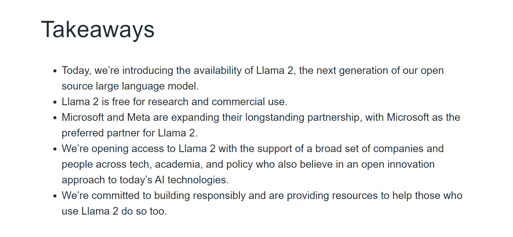 打破AI产业垄断!Meta携手微软、高通 发布免费开源大模型