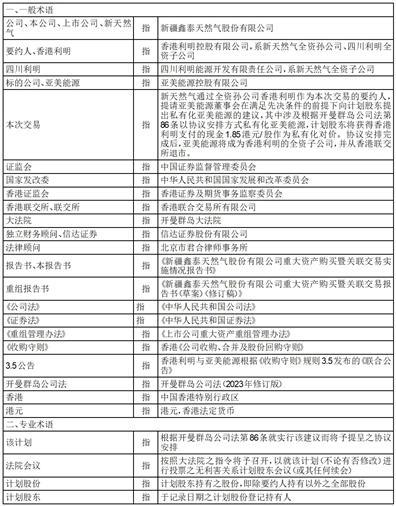 新疆鑫泰天然气股份有限公司重大资产购买暨关联交易实施情况报告书