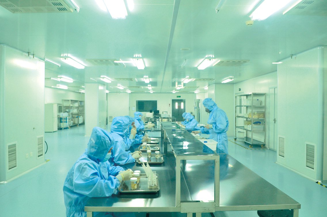迈迪顶峰从北京银行获得了充足的贷款支持,公司发展驶上了快车道。图为迈迪顶峰车间。