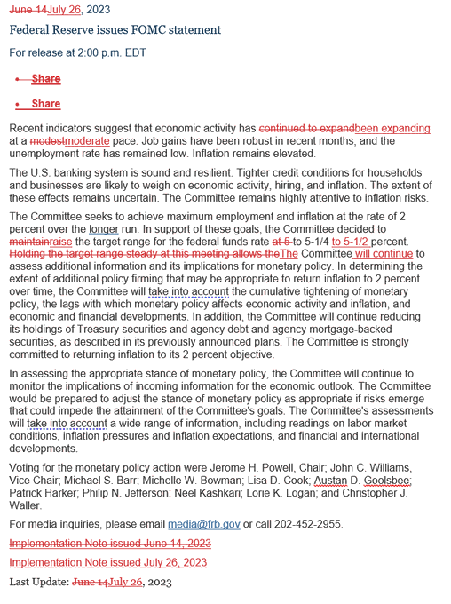 议息夜明确了一件事:下半年美联储将在“螺蛳壳里做道场”!