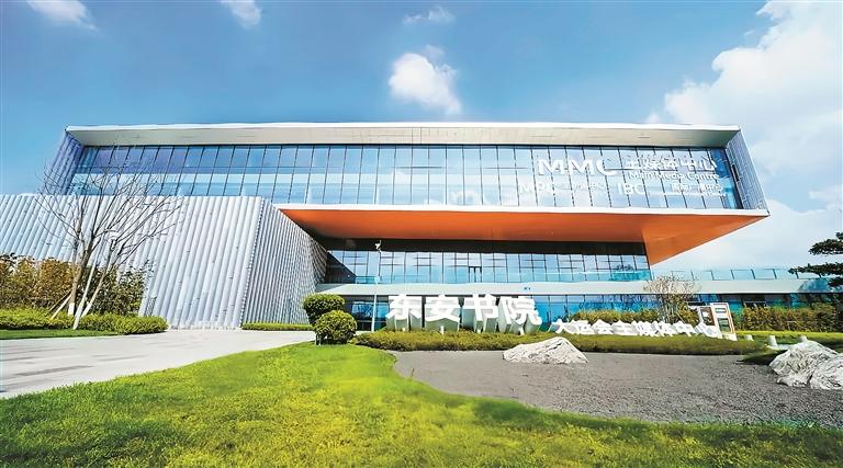 中建钢构参建成都大运会主媒体中心项目。(受访单位供图)