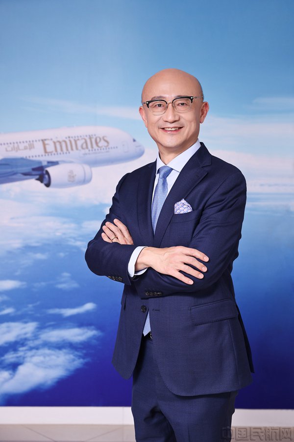阿联酋航空中国区总经理李旬（本文图片均由阿联酋航空提供）