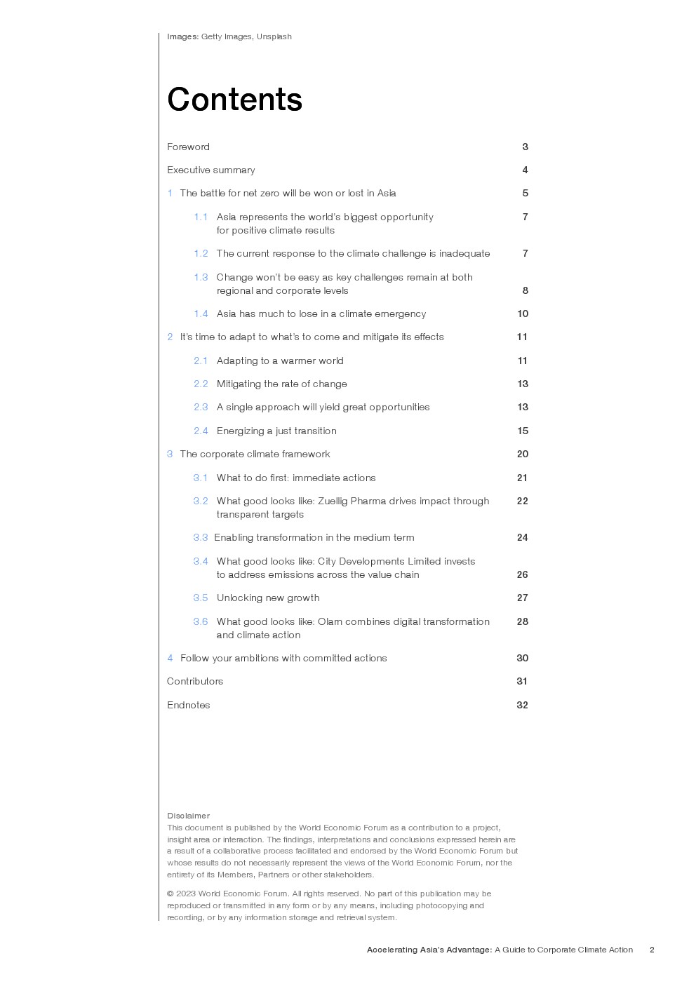 世界经济论坛：2023年亚洲企业气候行动指南
