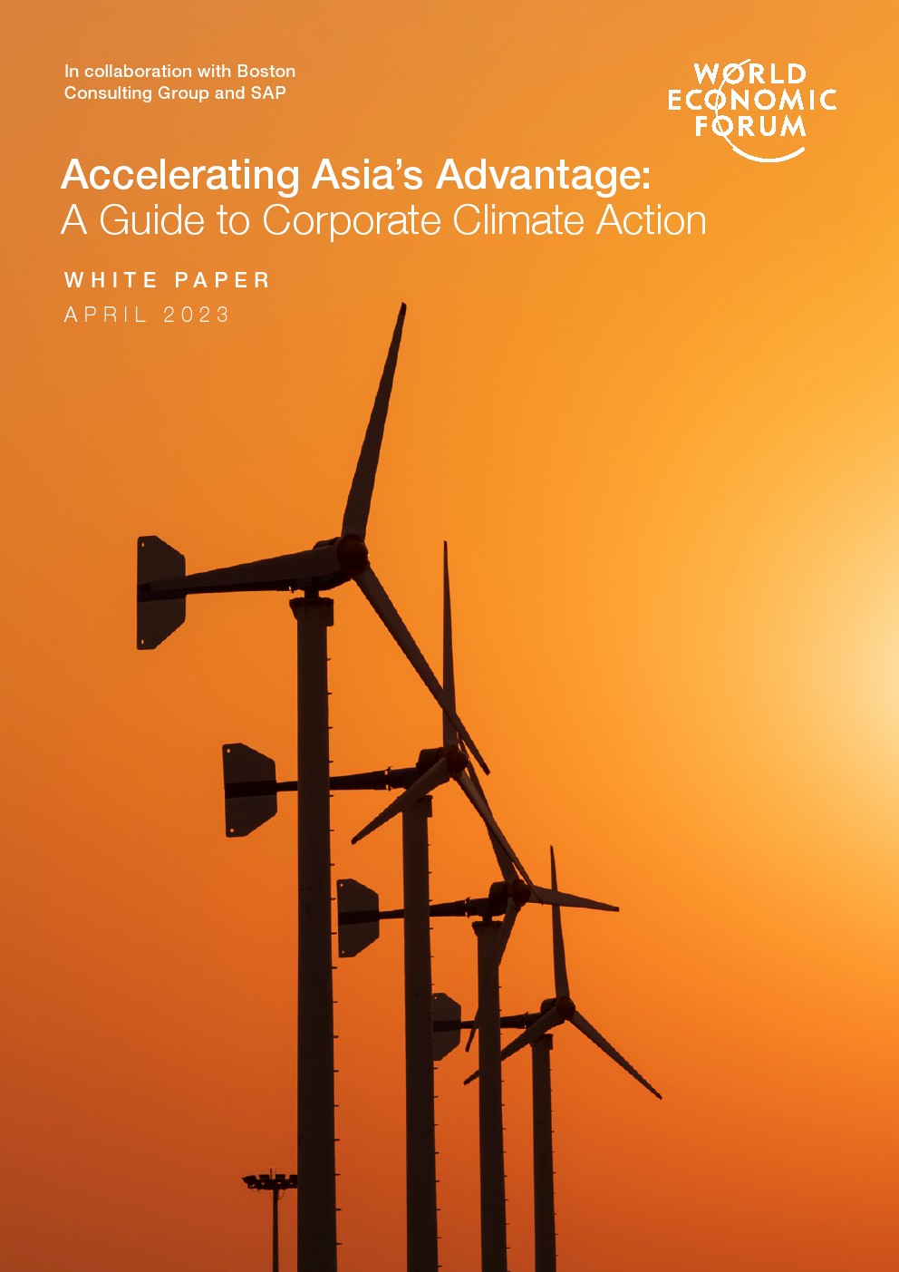 世界经济论坛：2023年亚洲企业气候行动指南