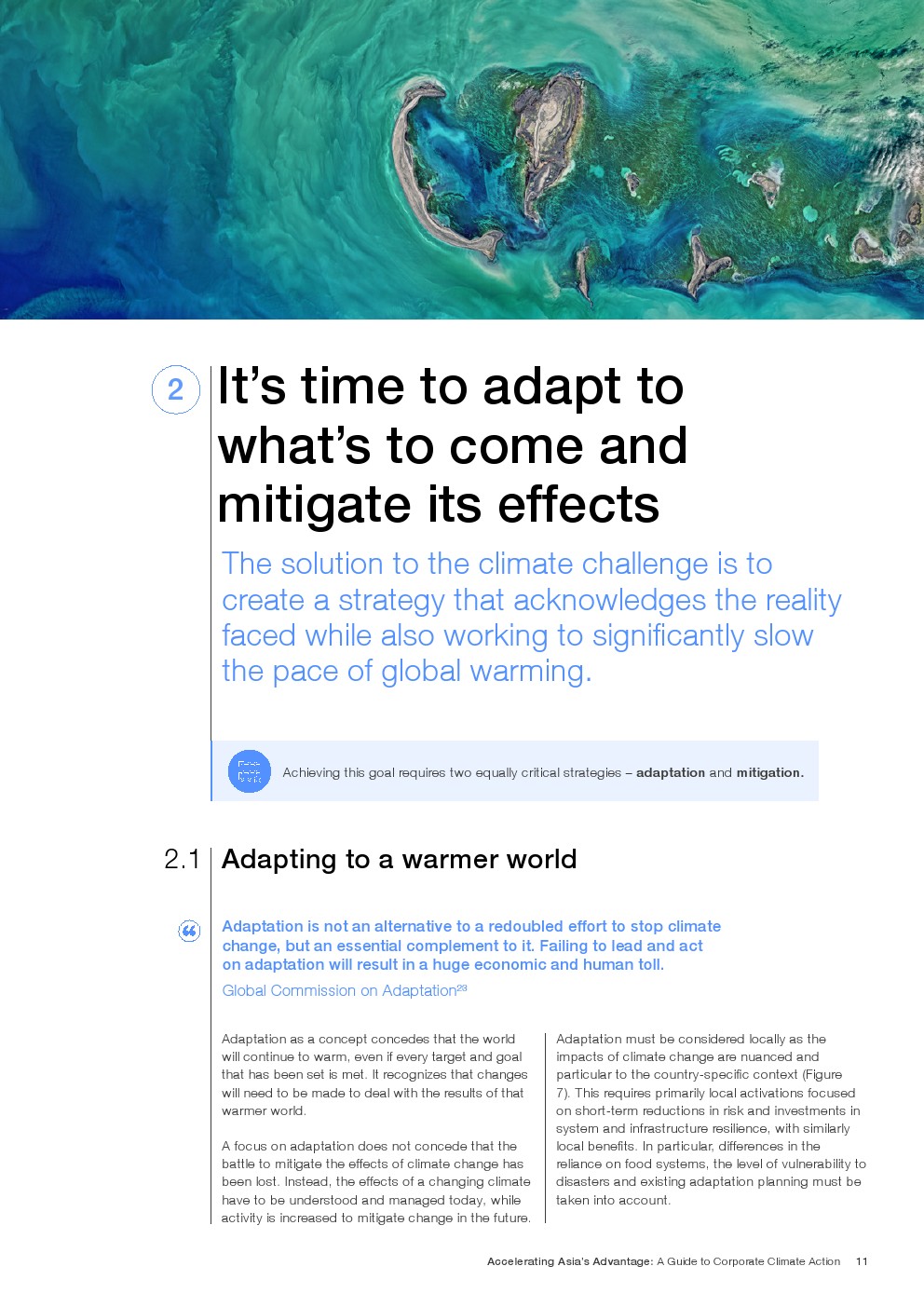 世界经济论坛：2023年亚洲企业气候行动指南