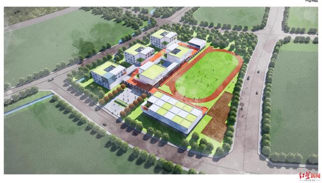龙江路小学新都校区效果图