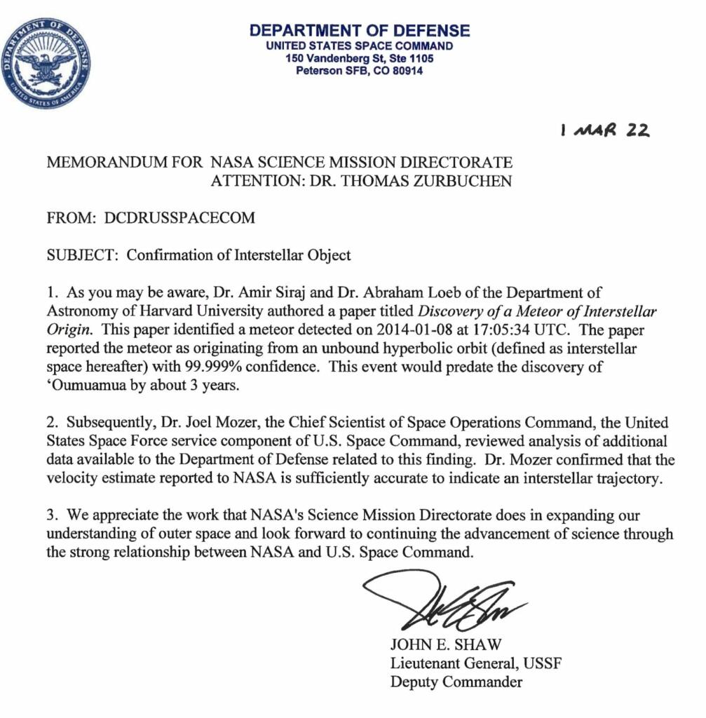 哈佛教授声称“可能发现外星人存在的证据” 但股民们先别急着学习