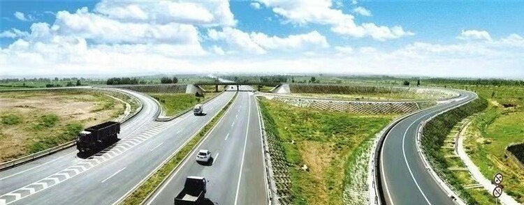 阿大一级公路与包茂高速立交枢纽