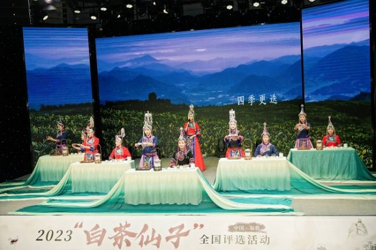 　　“白茶仙子”茶艺表演 快点温州供图